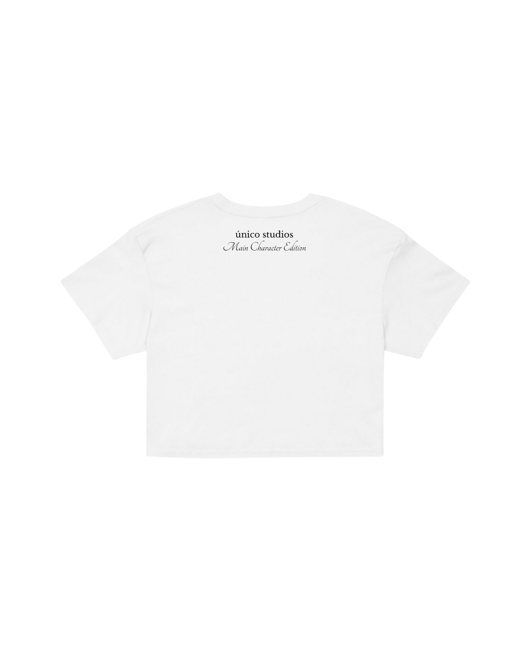 ÚNICO STUDIOS ALEXA CROP T-SHIRT - White