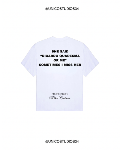 ÚNICO STUDIOS QUARESMA T-SHIRT - White
