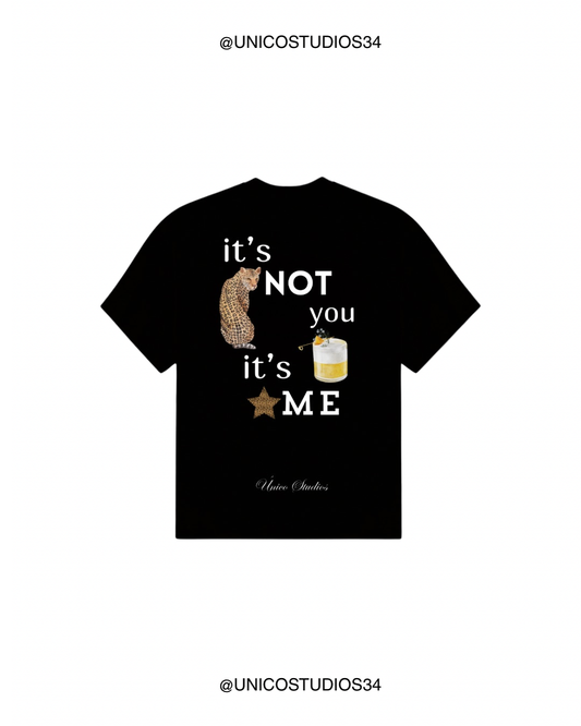 ÚNICO STUDIOS ITS NOT YOU ITS ME T-SHIRT - Black