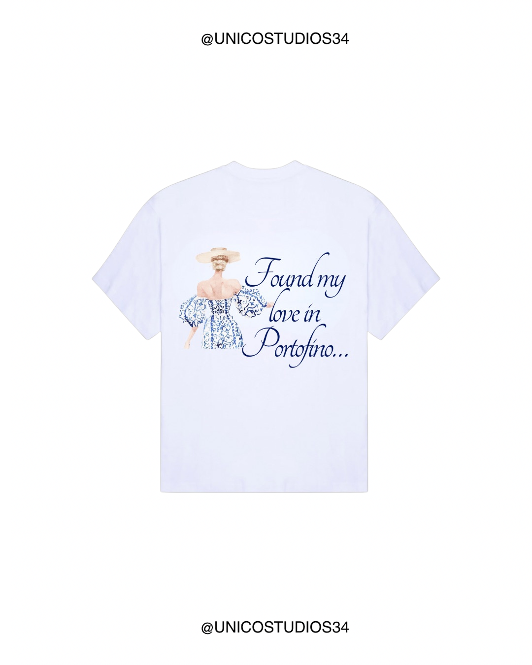 ÚNICO STUDIOS PORTOFINO T-SHIRT - White