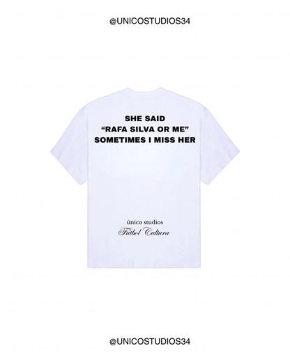 ÚNICO STUDIOS RAFA SILVA T-SHIRT - White