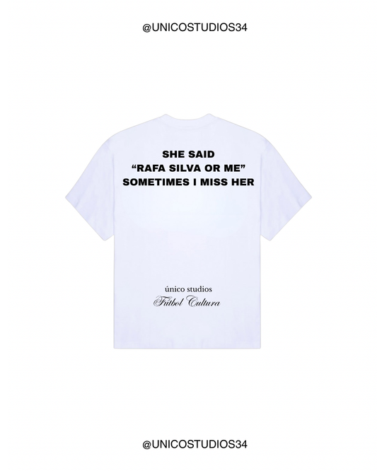ÚNICO STUDIOS RAFA SILVA T-SHIRT - White