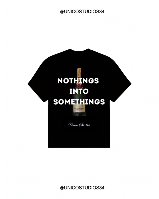 ÚNICO STUDIOS NOTHINGS INTO SOMETHINGS T-SHIRT - Black