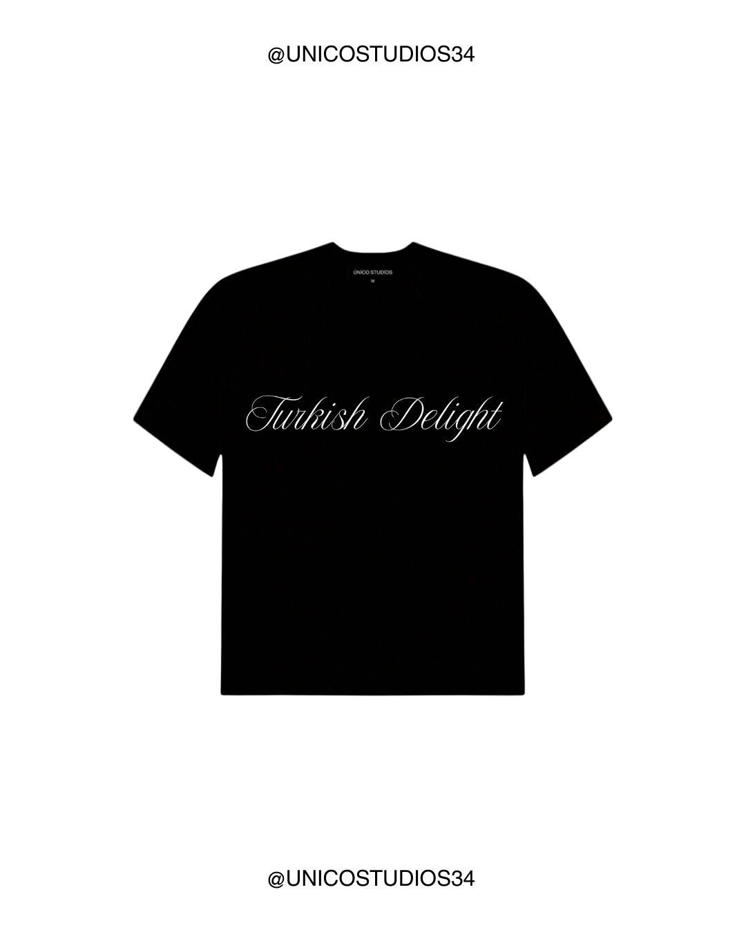ÚNICO STUDIOS TURKISH DELIGHT T-SHIRT - Black