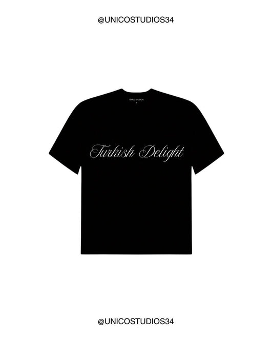 ÚNICO STUDIOS TURKISH DELIGHT T-SHIRT - Black