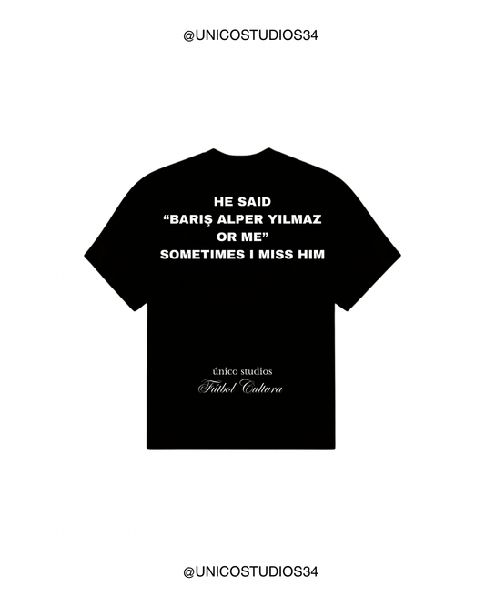 ÚNICO STUDIOS BARIS ALPER FOR HER T-SHIRT - Black