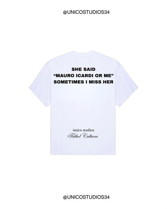 ÚNICO STUDIOS ICARDI T-SHIRT - White