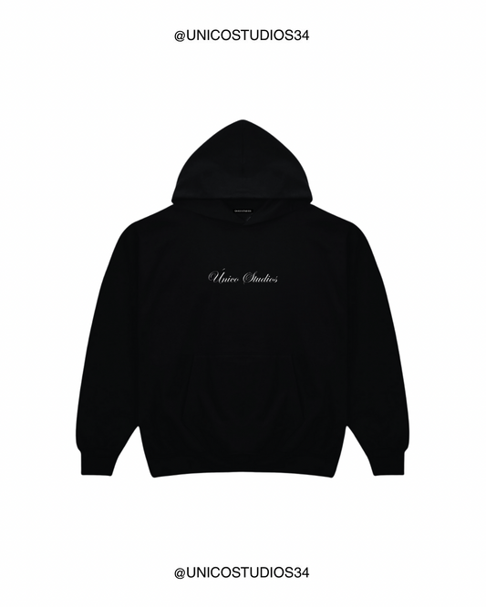 ÚNICO STUDIOS ESSENTIALS HOODIE - Black