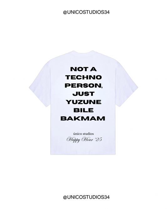 ÚNICO STUDIOS YUZUNE BILE BAKMAM T-SHIRT - White