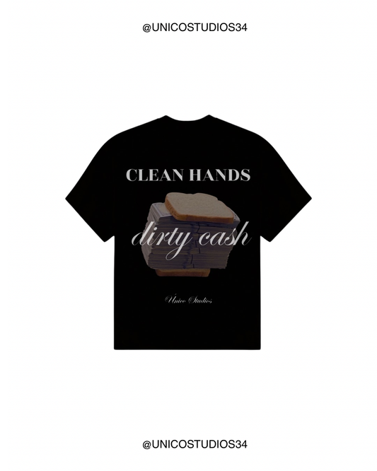 ÚNICO STUDIOS DIRTY CASH T-SHIRT - Black