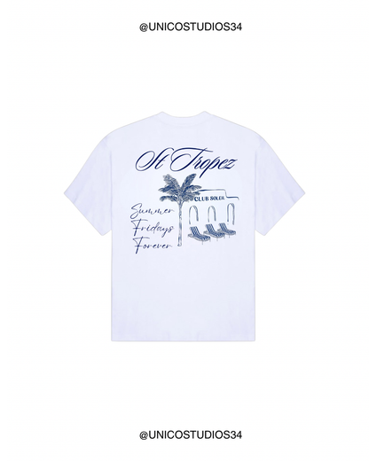 ÚNICO STUDIOS ST TROPEZ T-SHIRT - White