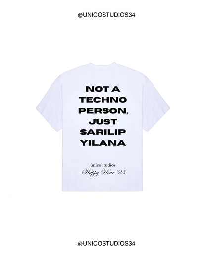 ÚNICO STUDIOS SARILIP YILANA T-SHIRT - White