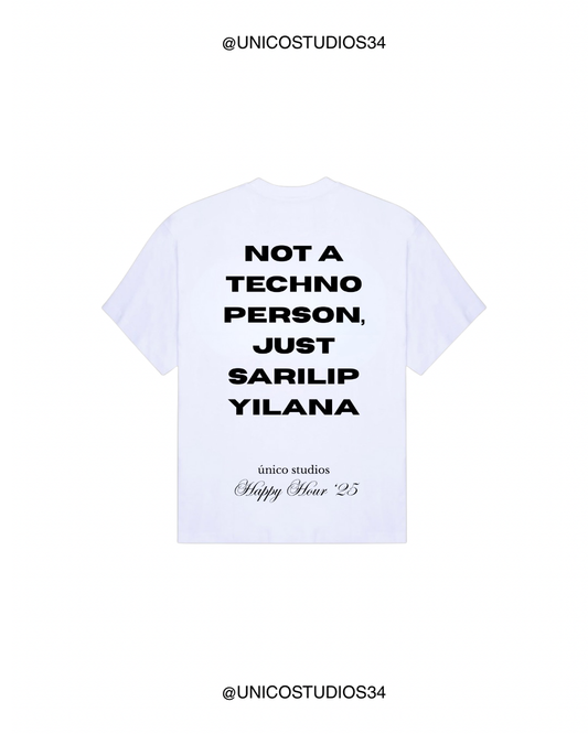 ÚNICO STUDIOS SARILIP YILANA T-SHIRT - White