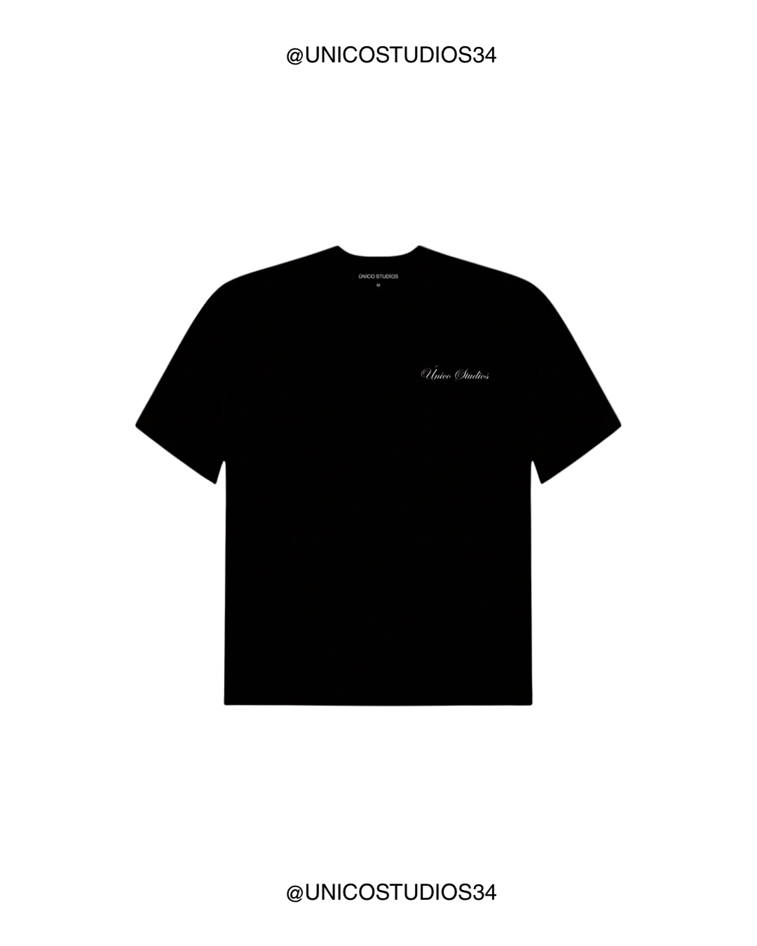 ÚNICO STUDIOS STOP THINKING T-SHIRT - Black