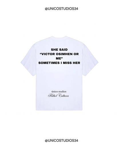 ÚNICO STUDIOS OSIMHEN T-SHIRT - White
