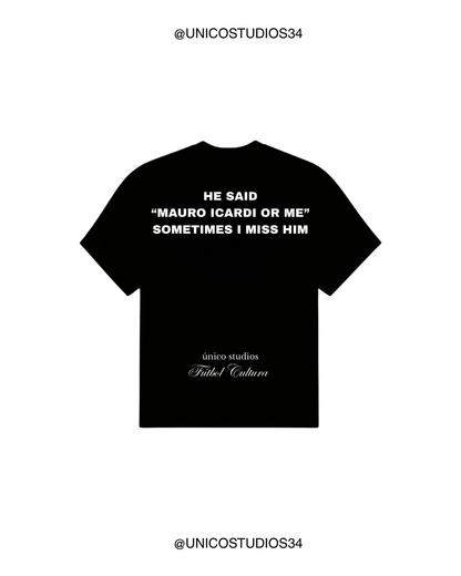 ÚNICO STUDIOS ICARDI FOR HER T-SHIRT - Black