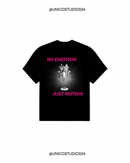 ÚNICO STUDIOS NO EMOTION T-SHIRT - Black