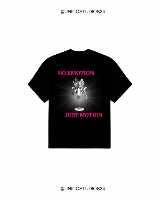 ÚNICO STUDIOS NO EMOTION T-SHIRT - Black