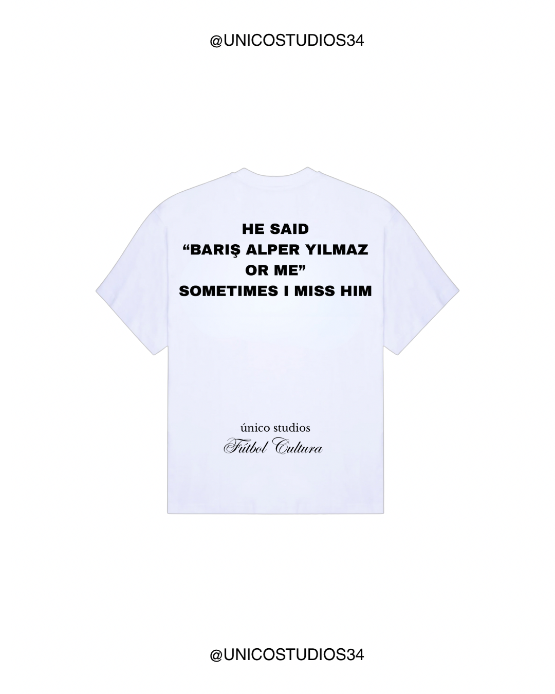 ÚNICO STUDIOS BARIS ALPER FOR HER T-SHIRT - White