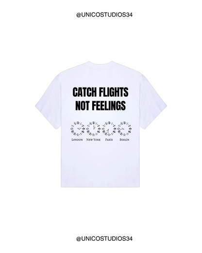 ÚNICO STUDIOS CATCH FLIGHTS T-SHIRT - White