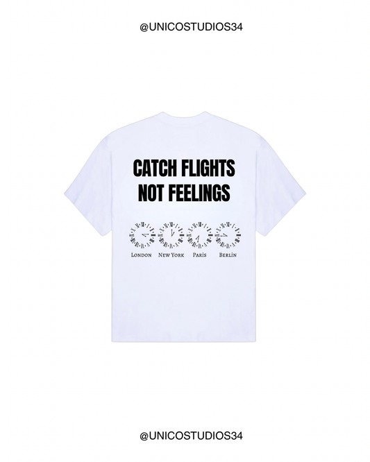 ÚNICO STUDIOS CATCH FLIGHTS T-SHIRT - White