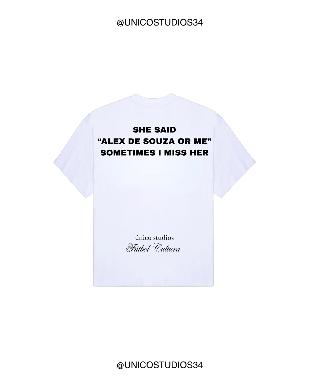 ÚNICO STUDIOS ALEX T-SHIRT - White