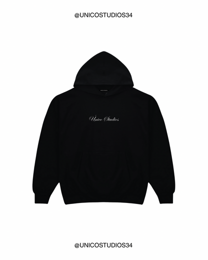 ÚNICO STUDIOS NO EMOTION HOODIE - Black