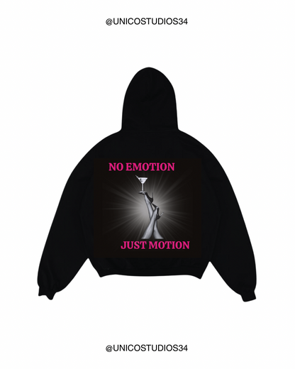 ÚNICO STUDIOS NO EMOTION HOODIE - Black