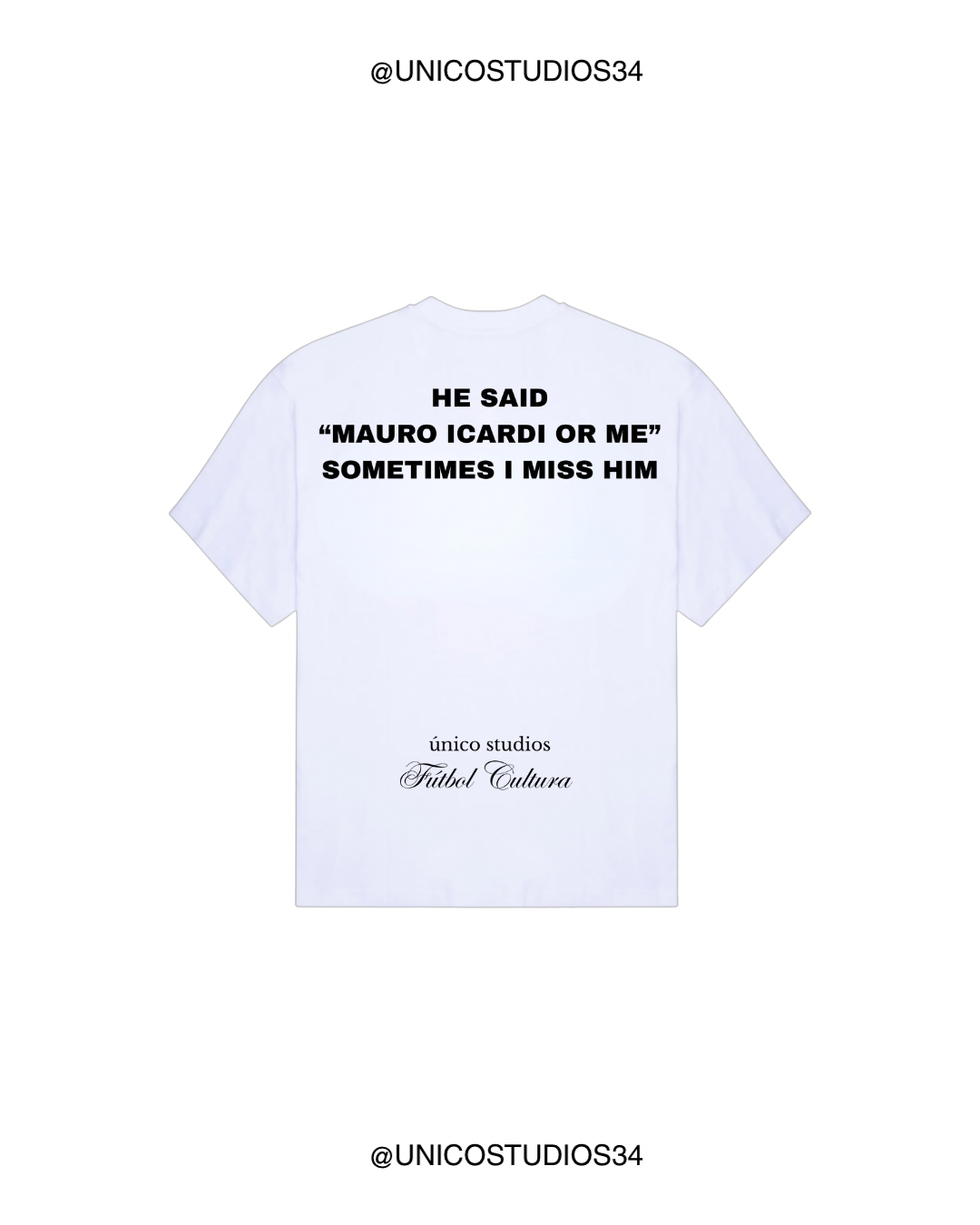 ÚNICO STUDIOS ICARDI FOR HER T-SHIRT - White