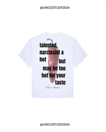 ÚNICO STUDIOS TOO HOT T-SHIRT - White