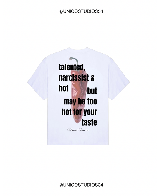 ÚNICO STUDIOS TOO HOT T-SHIRT - White