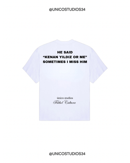 ÚNICO STUDIOS KENAN YILDIZ T-SHIRT - White