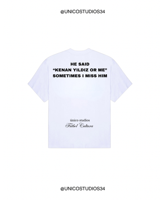 ÚNICO STUDIOS KENAN YILDIZ T-SHIRT - White