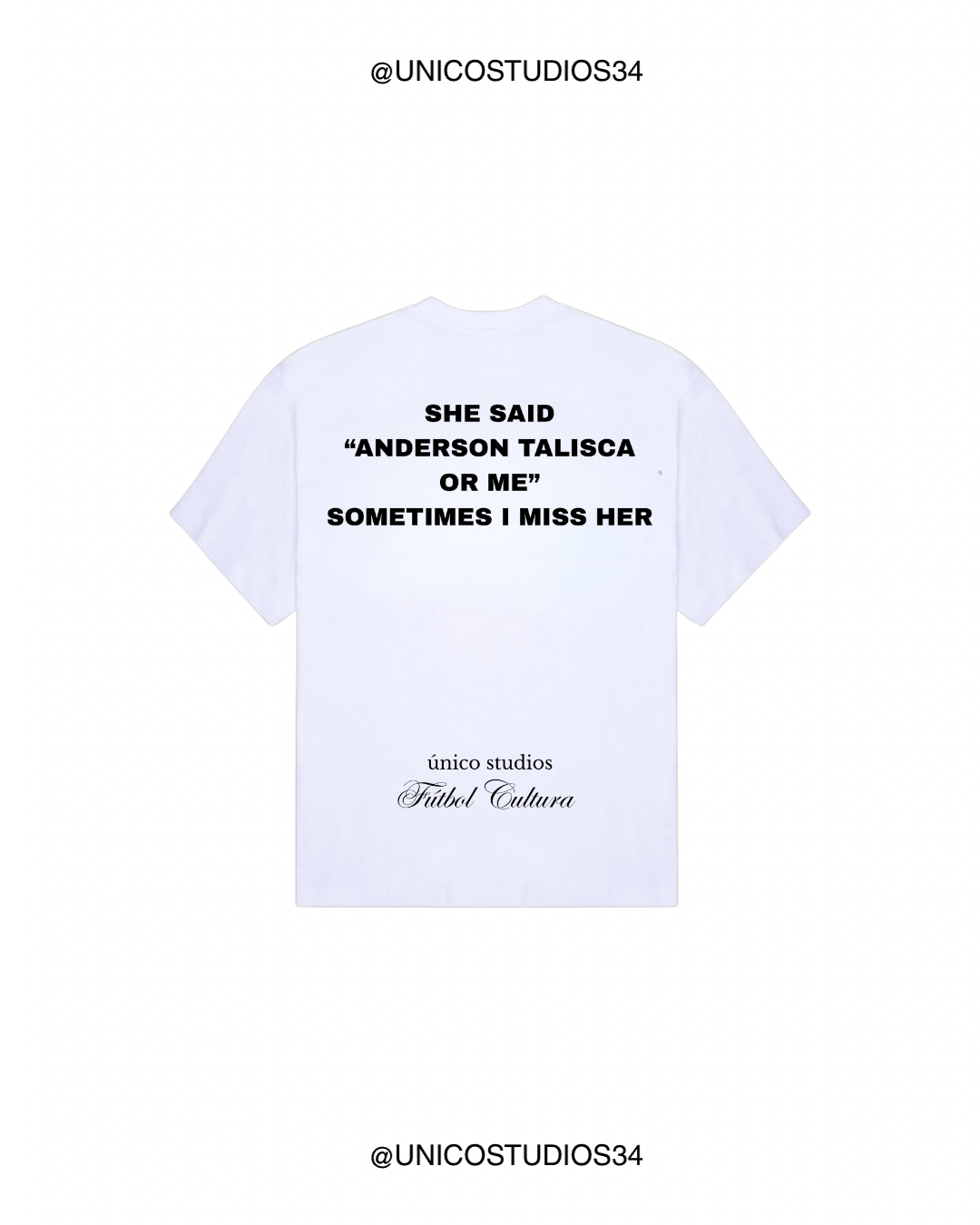 ÚNICO STUDIOS TALISCA T-SHIRT - White