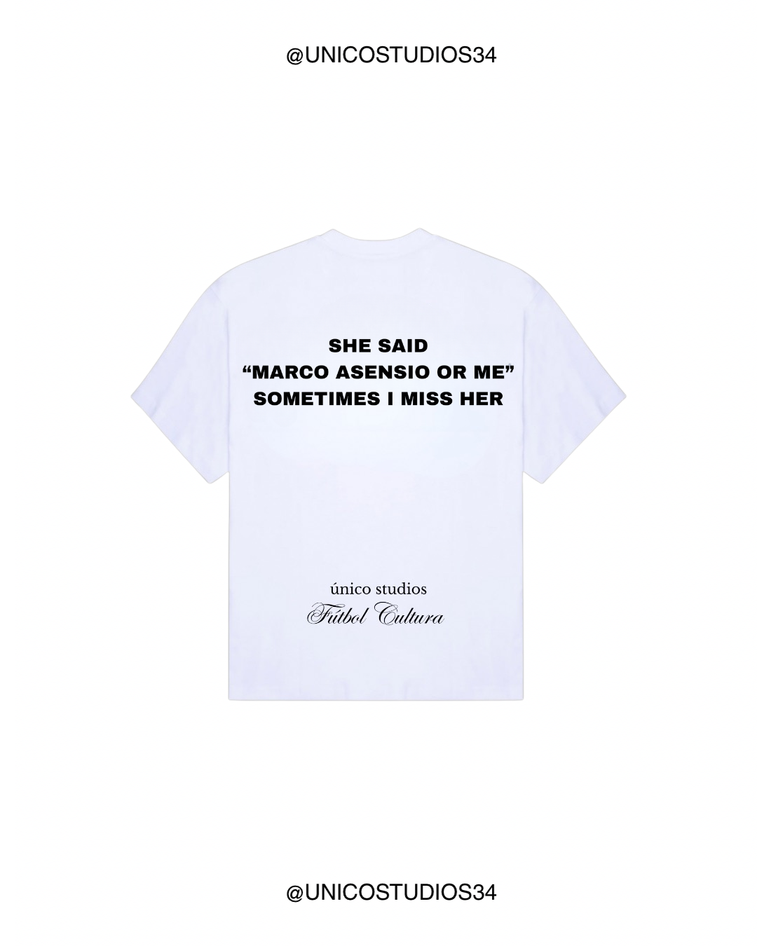 ÚNICO STUDIOS RAFA SILVA T-SHIRT - White