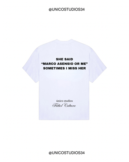ÚNICO STUDIOS RAFA SILVA T-SHIRT - White