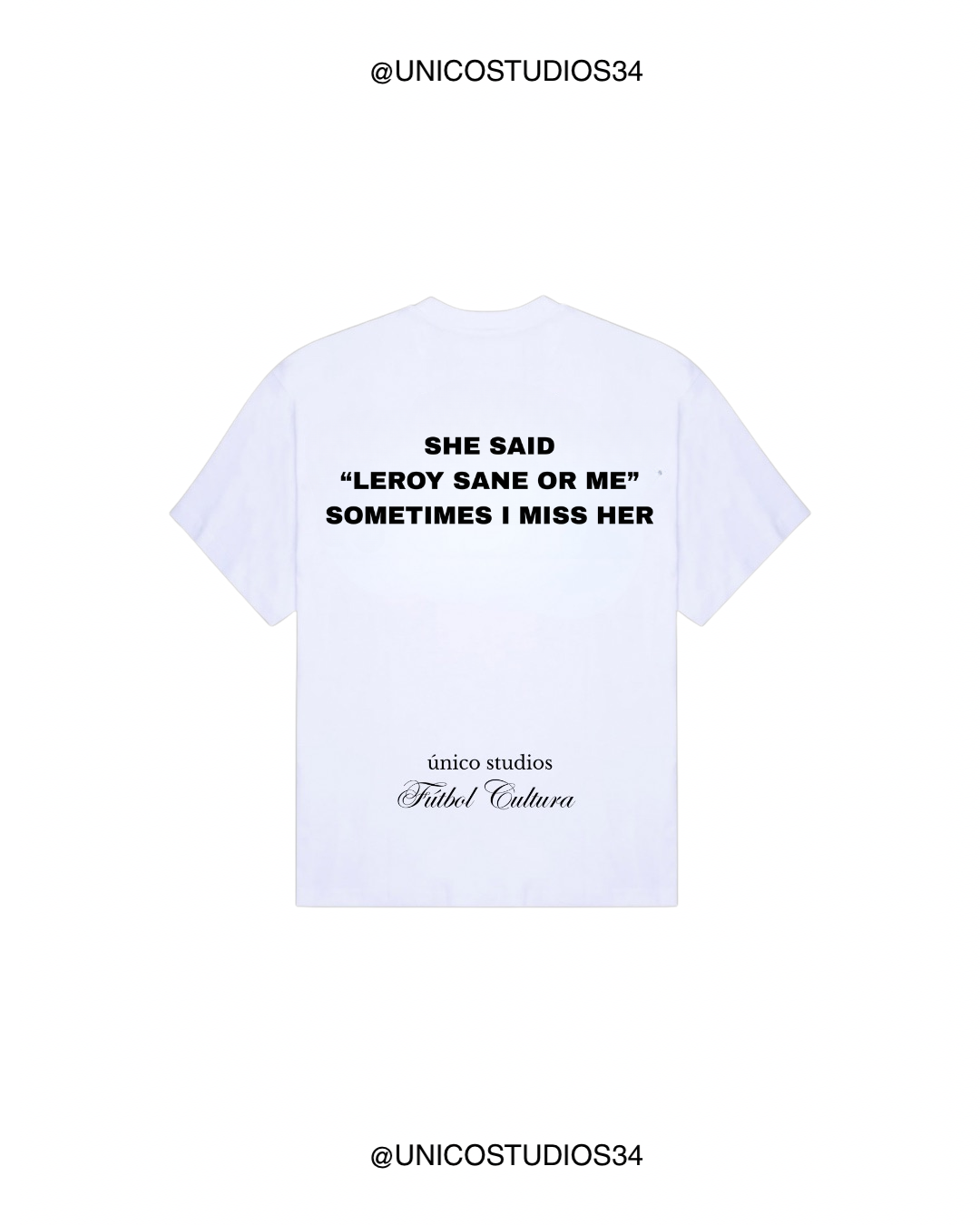 ÚNICO STUDIOS SANE T-SHIRT - White