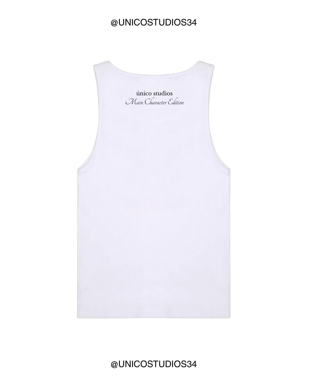 ÚNICO STUDIOS KENAN YILDIZ OR ME WOMEN’S TANK TOP - White