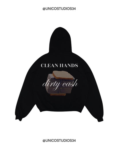 ÚNICO STUDIOS DIRTY CASH HOODIE - Black