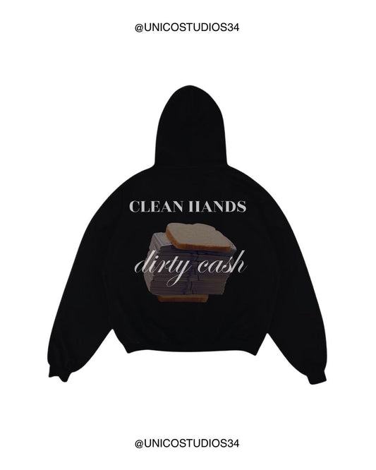ÚNICO STUDIOS DIRTY CASH HOODIE - Black