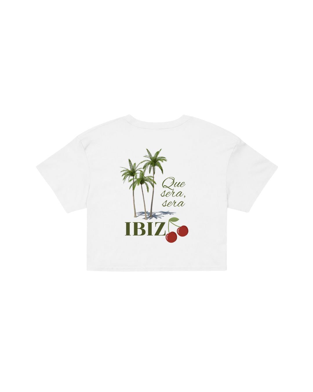 ÚNICO STUDIOS IBIZA CROP T-SHIRT - White