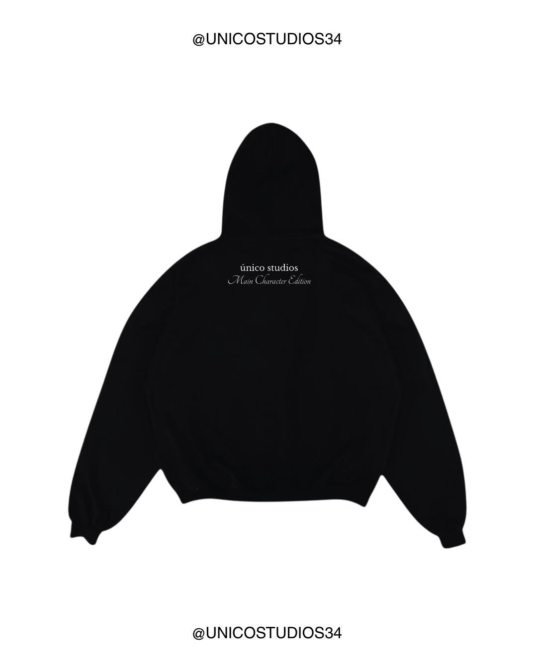 ÚNICO STUDIOS TOO PRETTY FOR A JOB HOODIE - Black