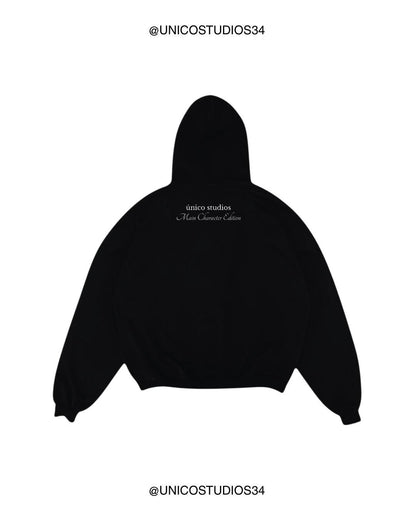 ÚNICO STUDIOS TOO PRETTY FOR A JOB HOODIE - Black