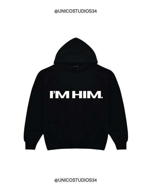 ÚNICO STUDIOS I'M HIM HOODIE - Black