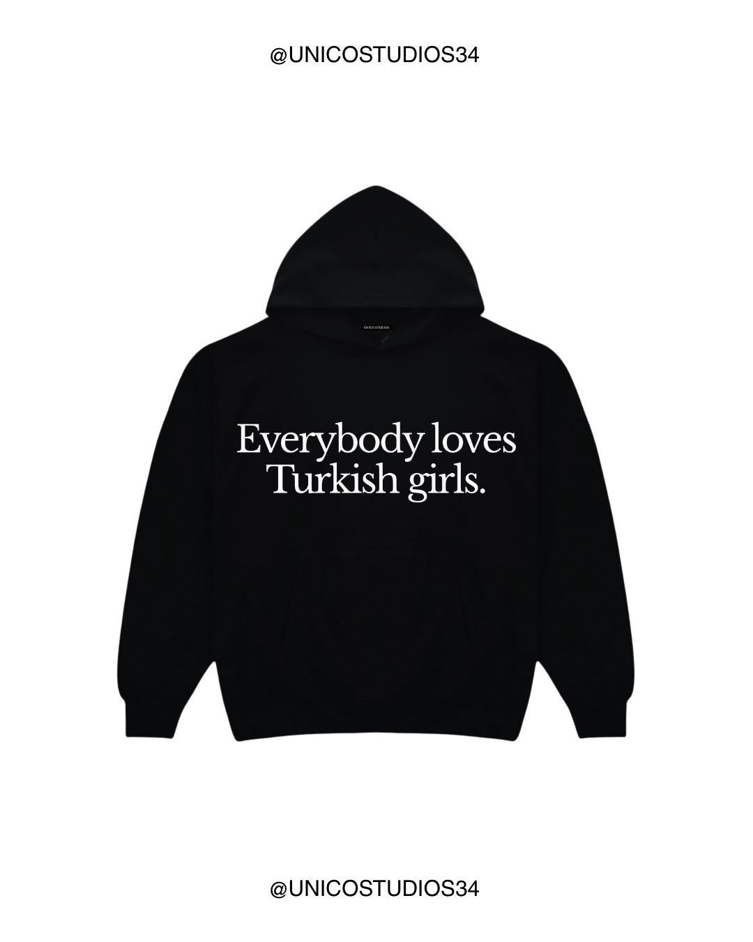 ÚNICO STUDIOS EVERYBODY LOVES HOODIE - Black