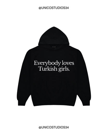 ÚNICO STUDIOS EVERYBODY LOVES HOODIE - Black